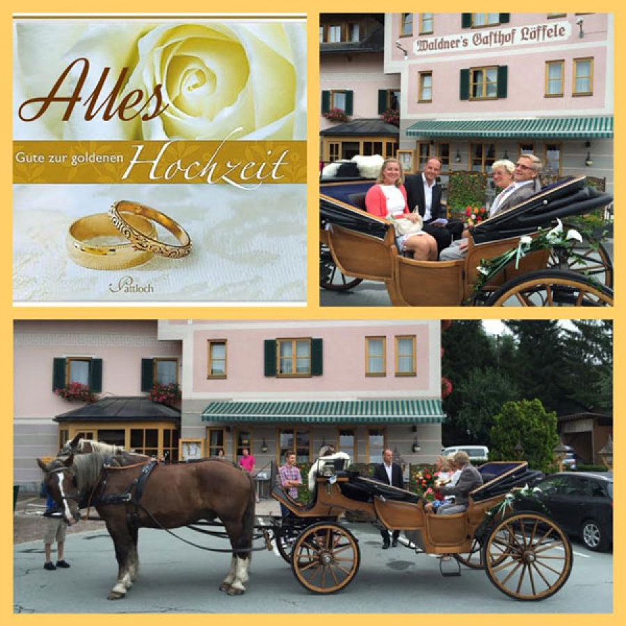 50 Jahre - Goldene Hochzeit